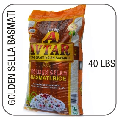 Avtar golden sella basmati  40 lbs