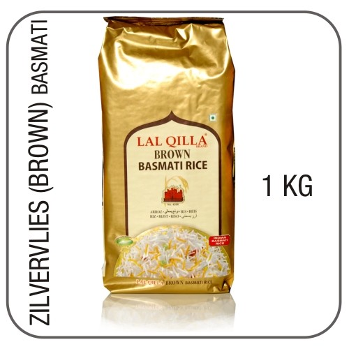 Zilvervlies basmati rijst lal qilla 