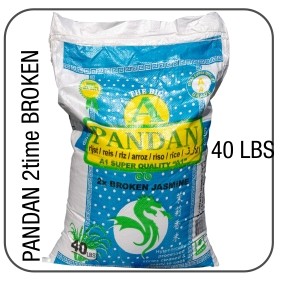 2x broken pandan rice