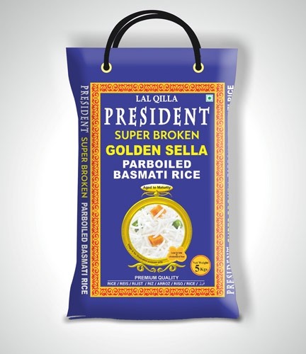 President super broken golden sella basmati 5 kg