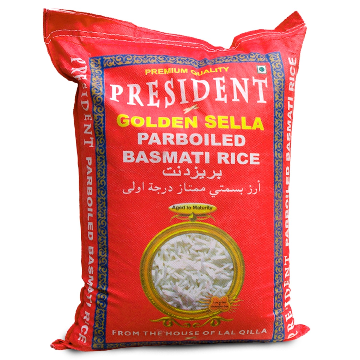 president golden sella basmati 20 kg
