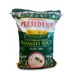 President daily white basmati 20 kg