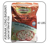 AsmaaK 40 lbs witte basmati blend