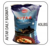 Avtar Daily basmati white long 40 lbs