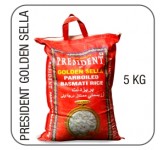 President golden sella basmati 5 kg 