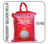 President golden sella basmati 10 kg 
